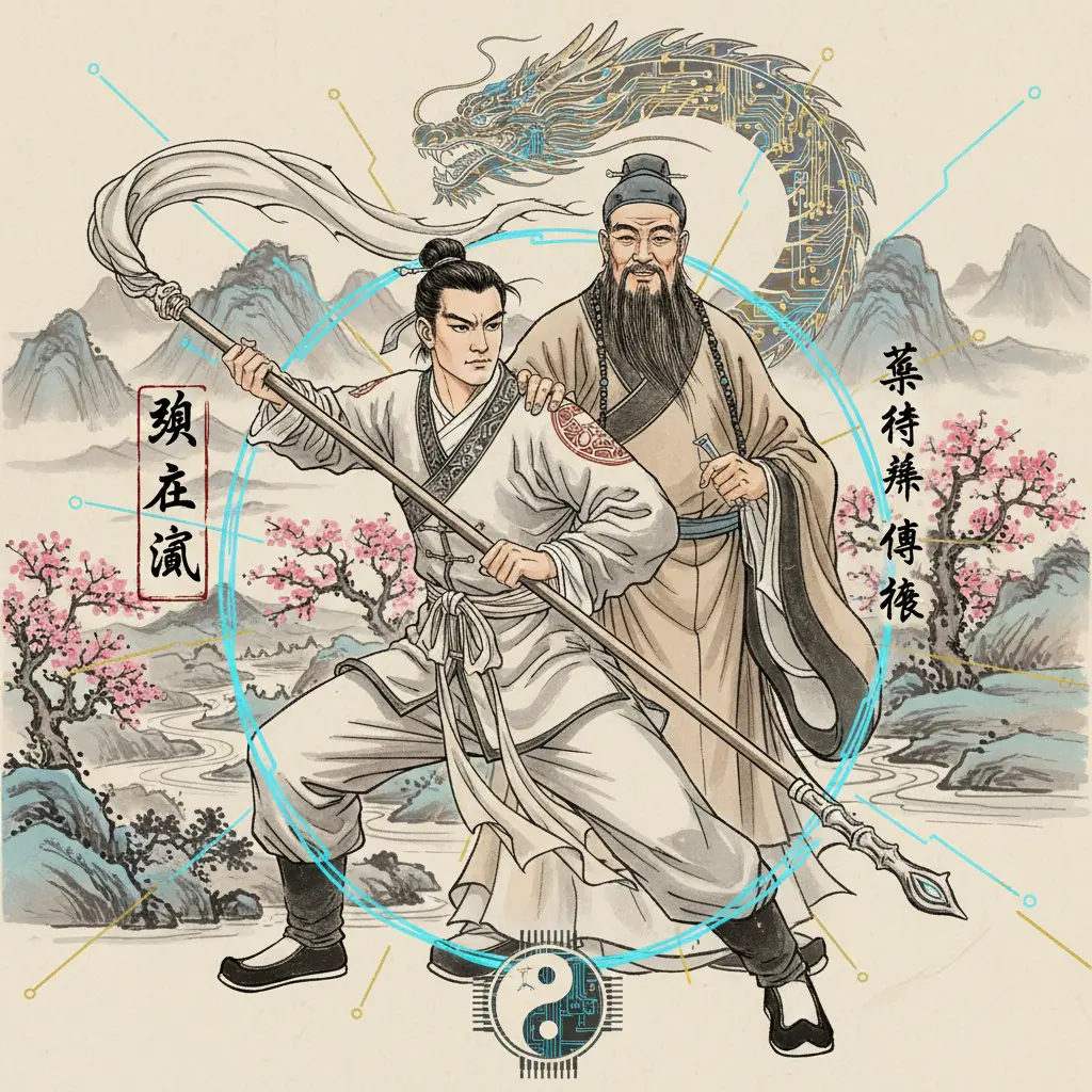 葉廷鋒師傅 - 朱在淵
