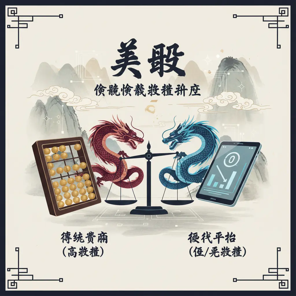 價錢收費比較 - 美股