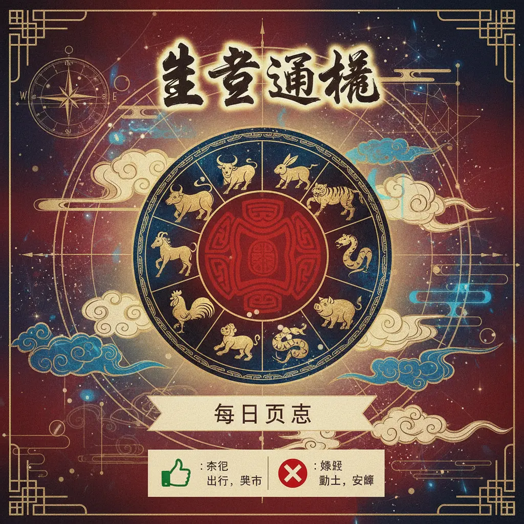 每日宜忌 - 生肖運程