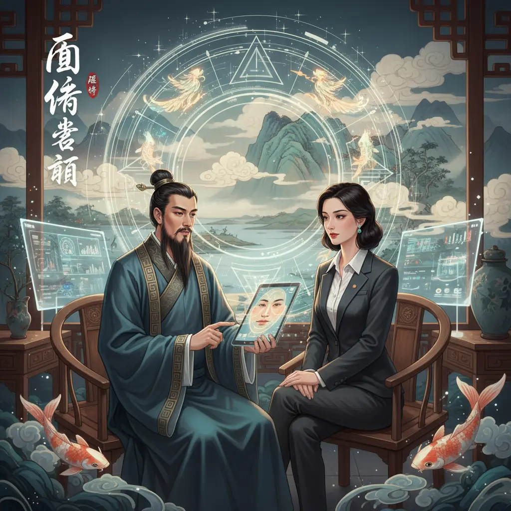 風水顧問 - 面相學
