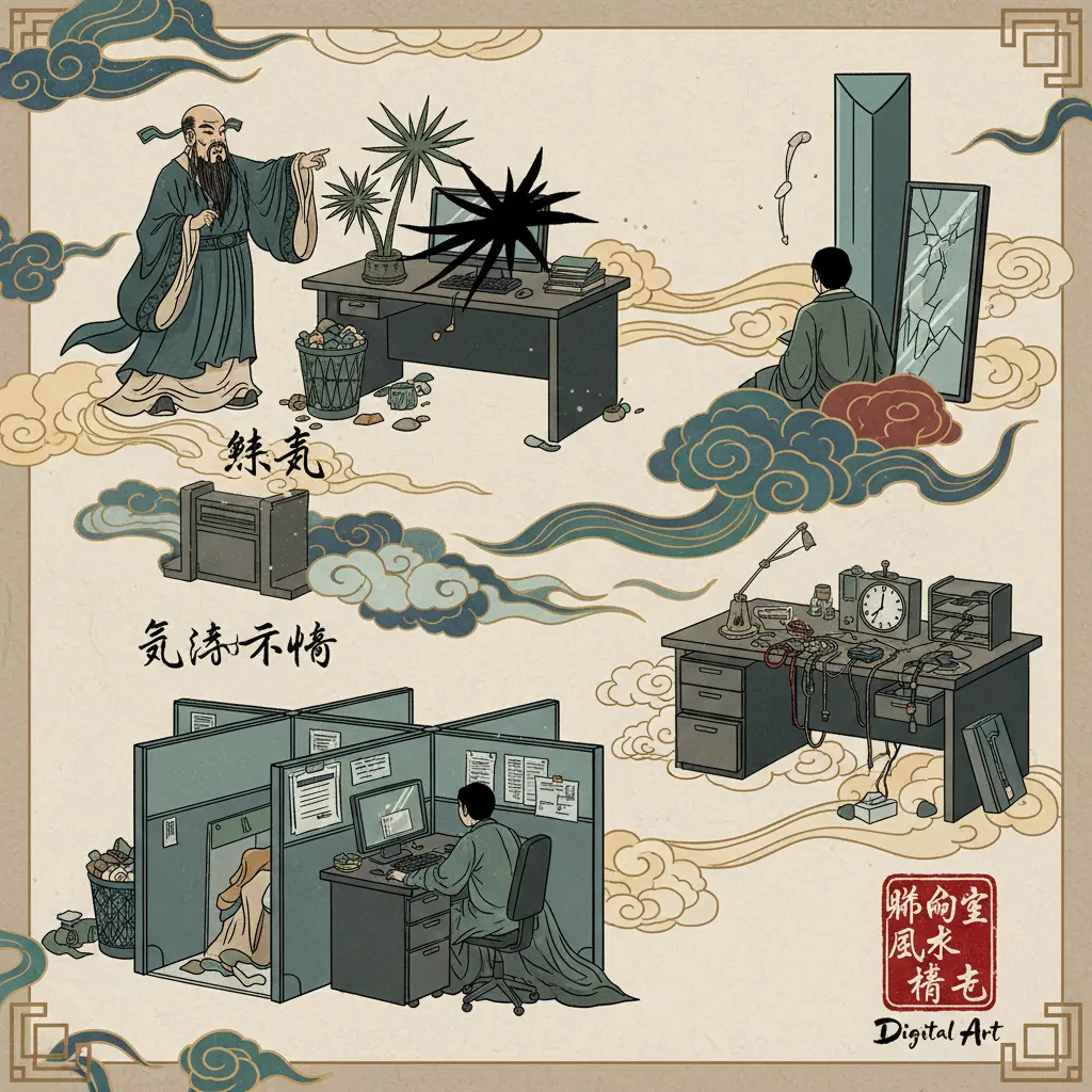 辦公室風水 - 風水禁忌
