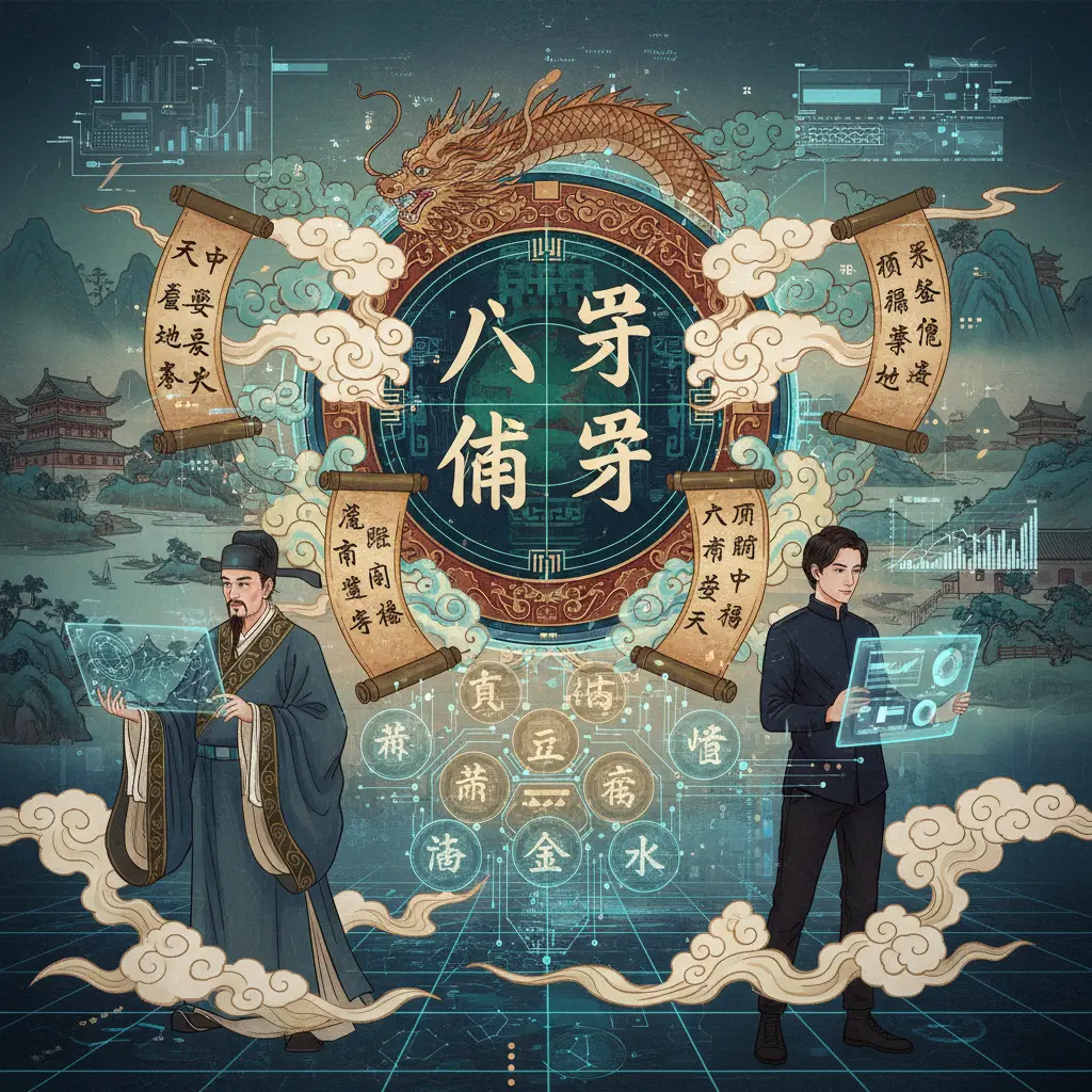 八字分析 - 八字命盤