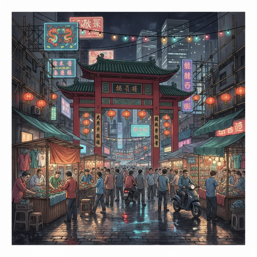 廟街 - 男人街