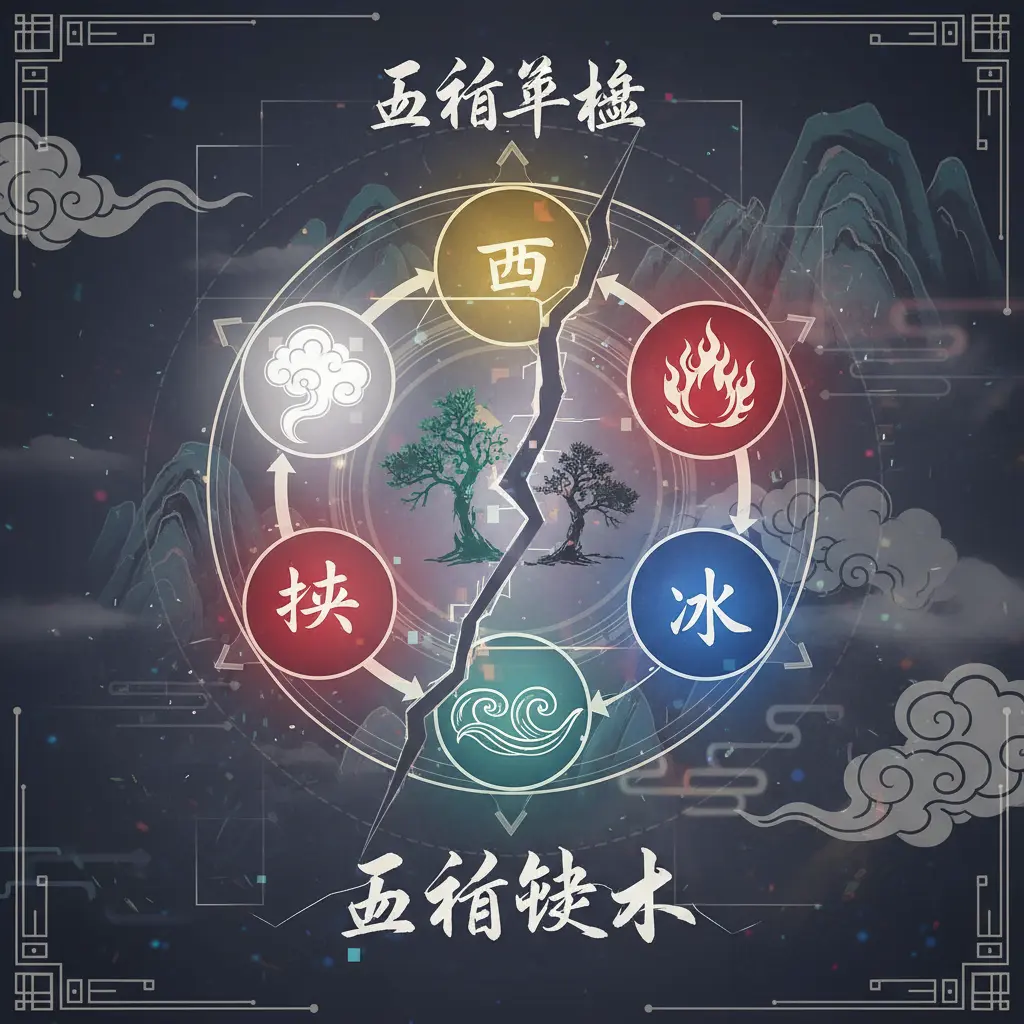 五行平衡 - 五行缺木