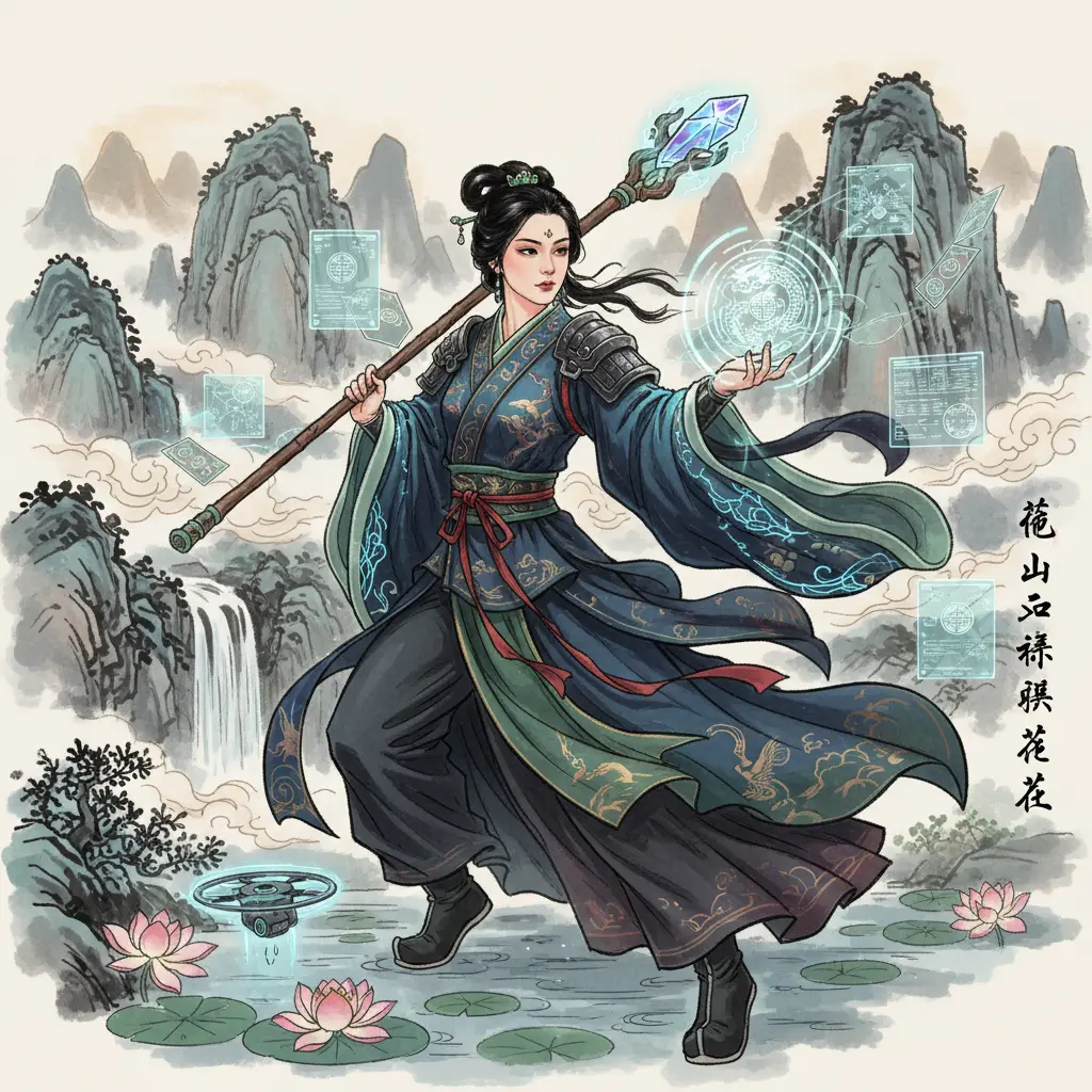 茅山祖師後人 - 鍾桂花