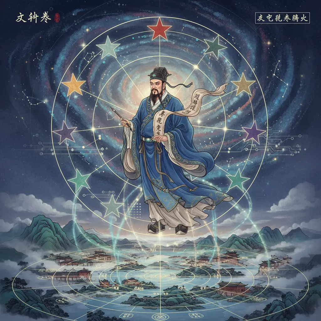 玄空飛星風水 - 文曲星