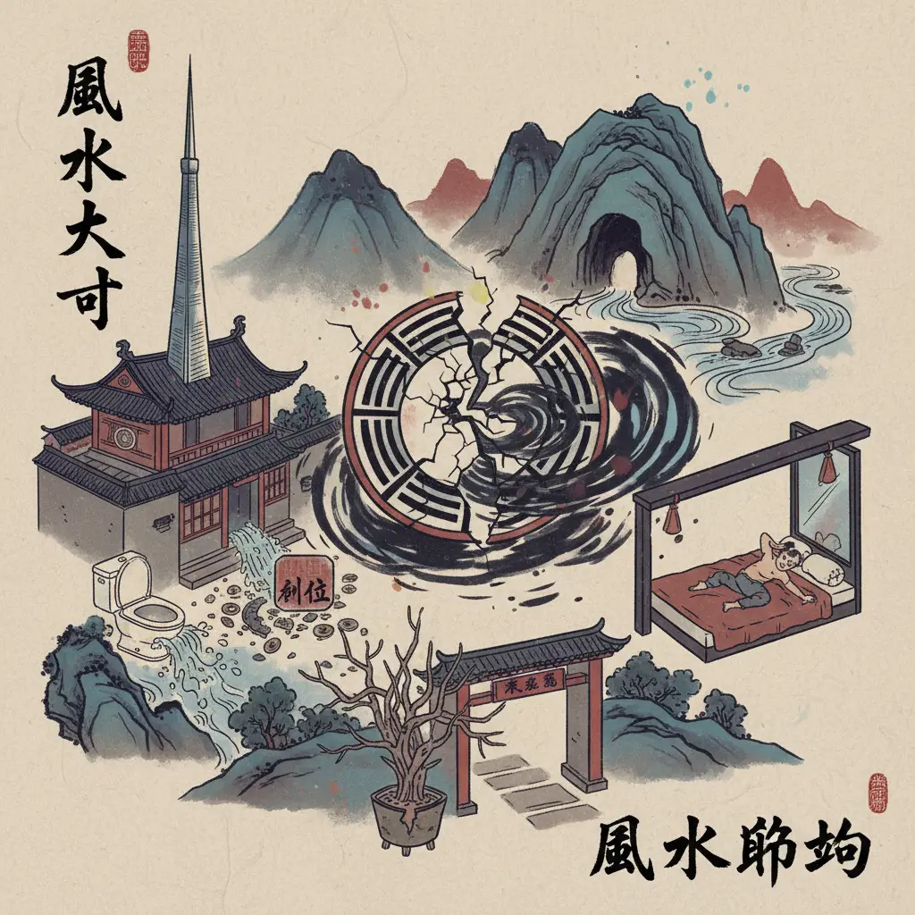 風水佈局 - 風水大忌