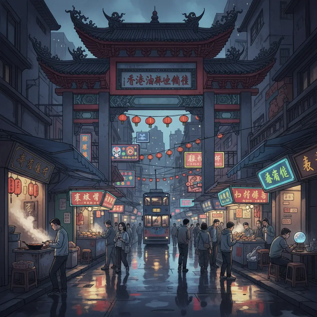 廟街 - 香港油麻地廟街