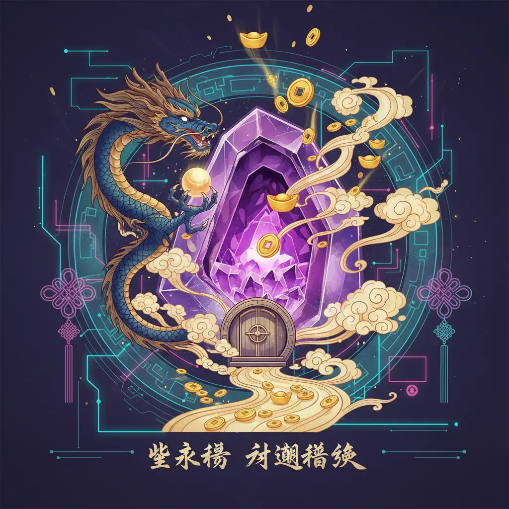 財運增強 - 紫水晶