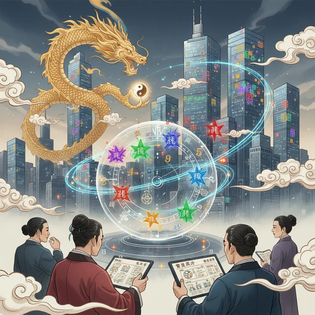 商業風水 - 玄空飛星
