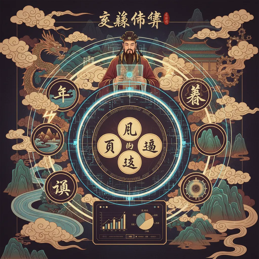 玄燊師傅 - 八字命盤