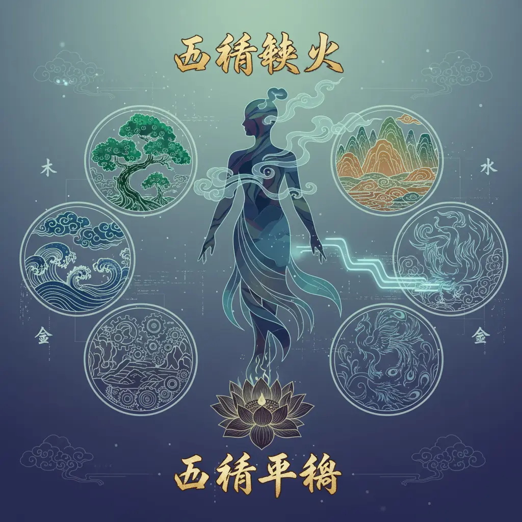 五行平衡 - 五行缺火