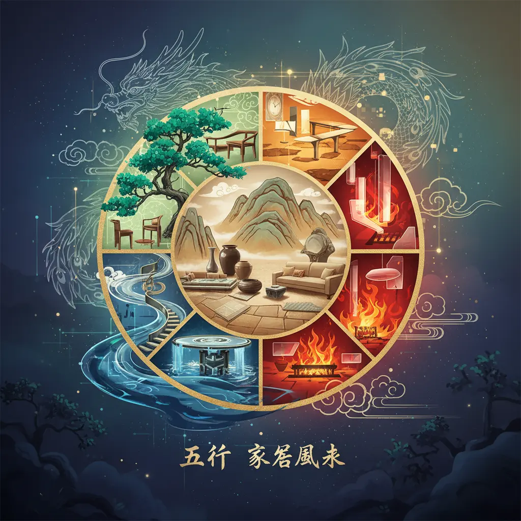家居風水 - 五行