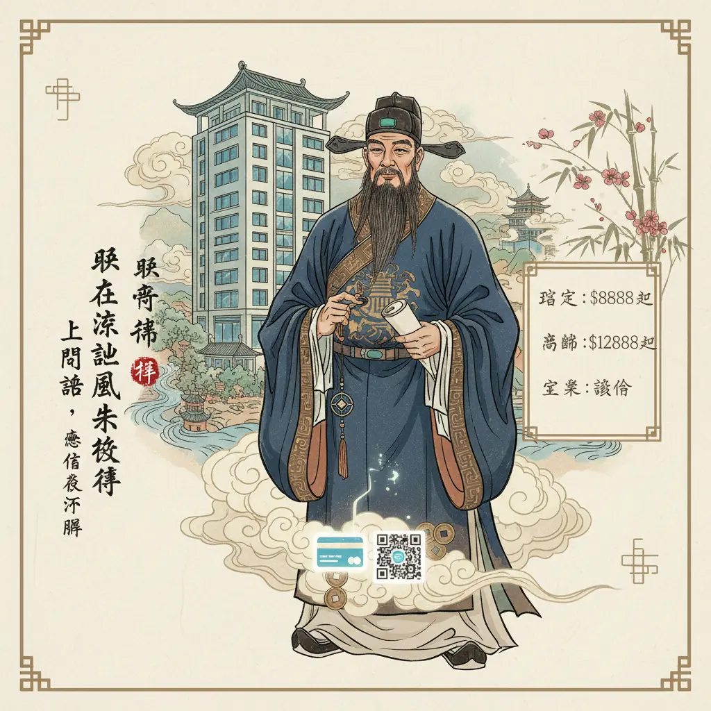 上門睇風水收費 - 朱在淵師傅