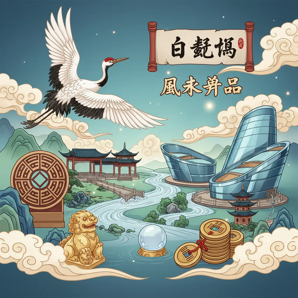 白鶴鳴 - 風水用品