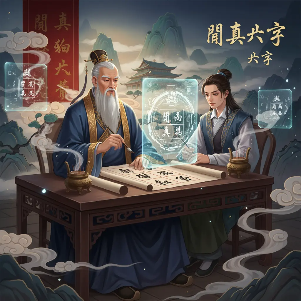 八字 - 問真八字