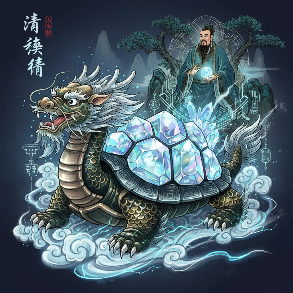 清師傅 - 水晶龍龜