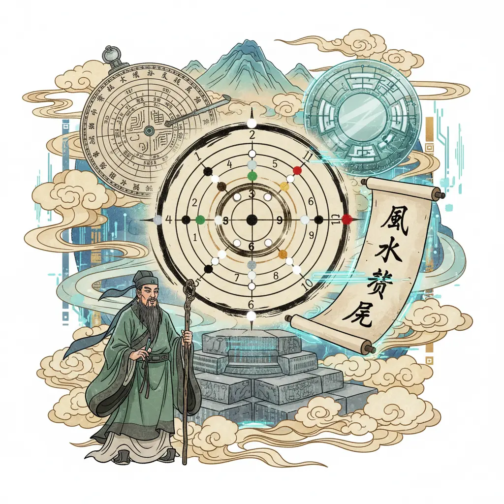 風水師資歷 - 河圖