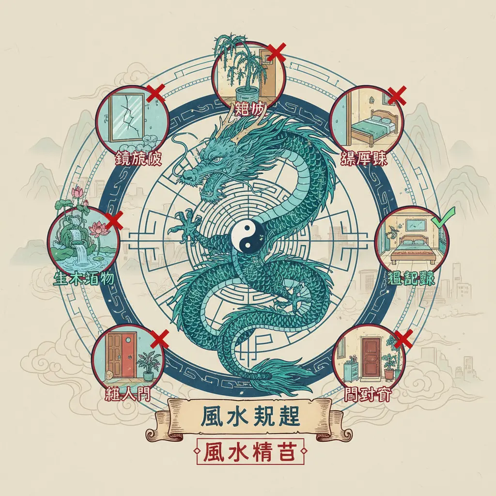 風水禁忌 - 風水規則