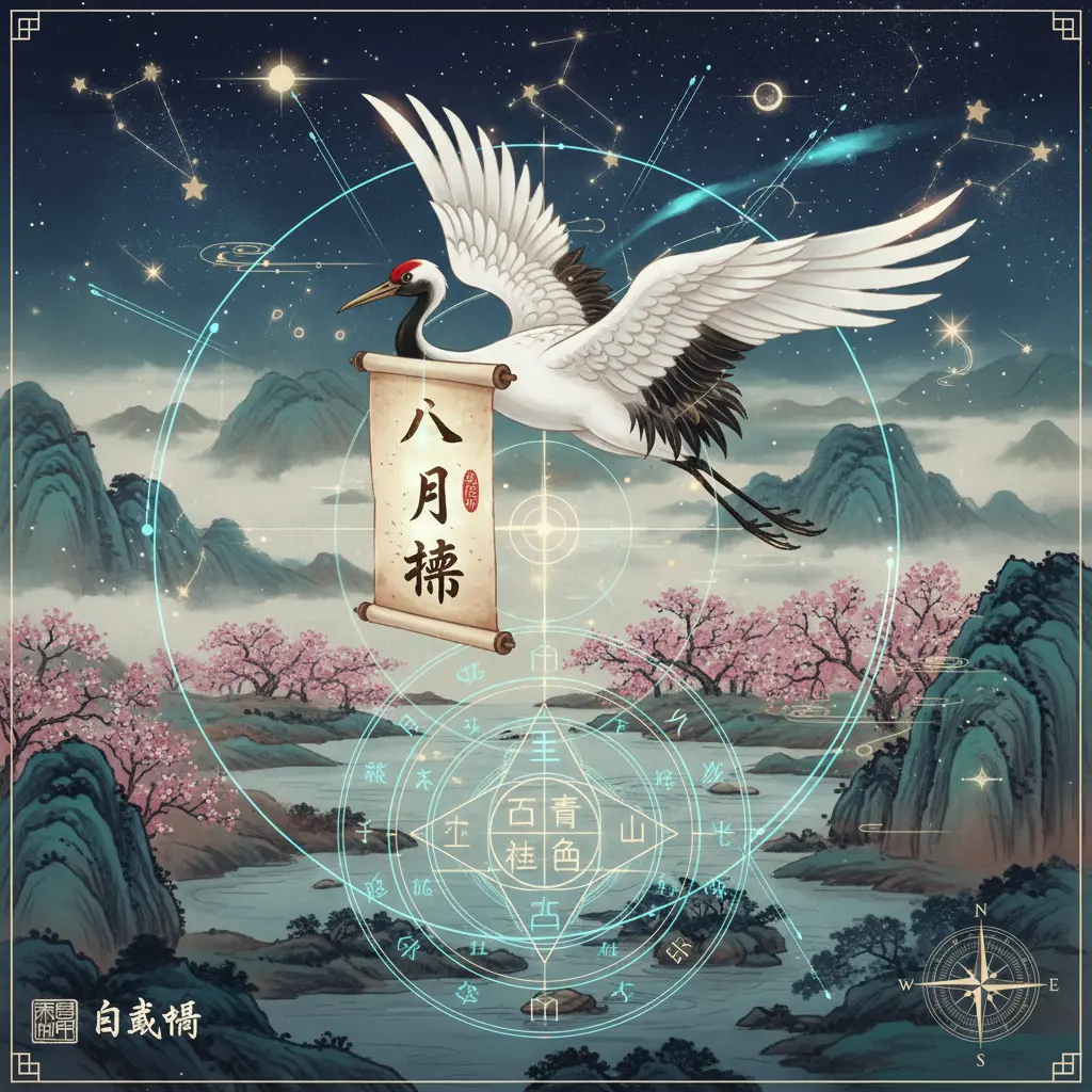 白鶴鳴 - 八字
