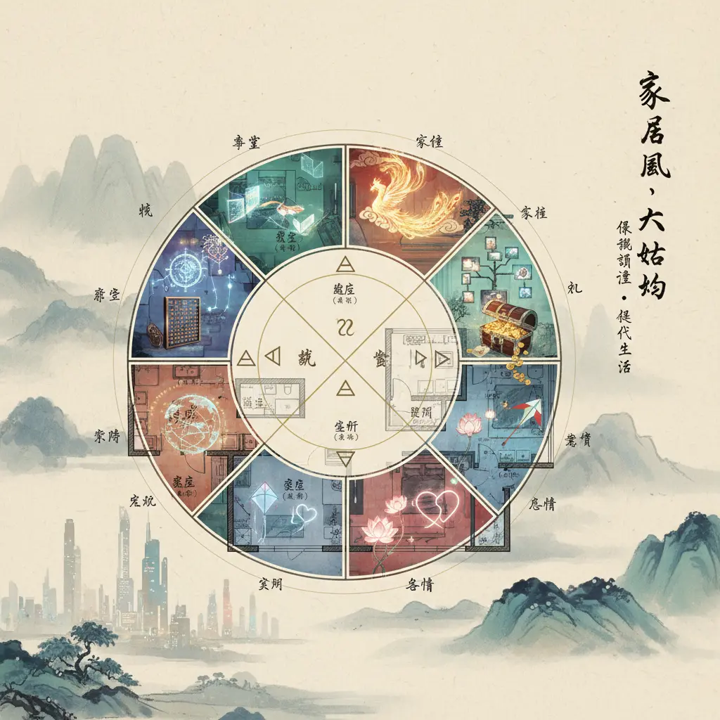 家居風水 - 八卦