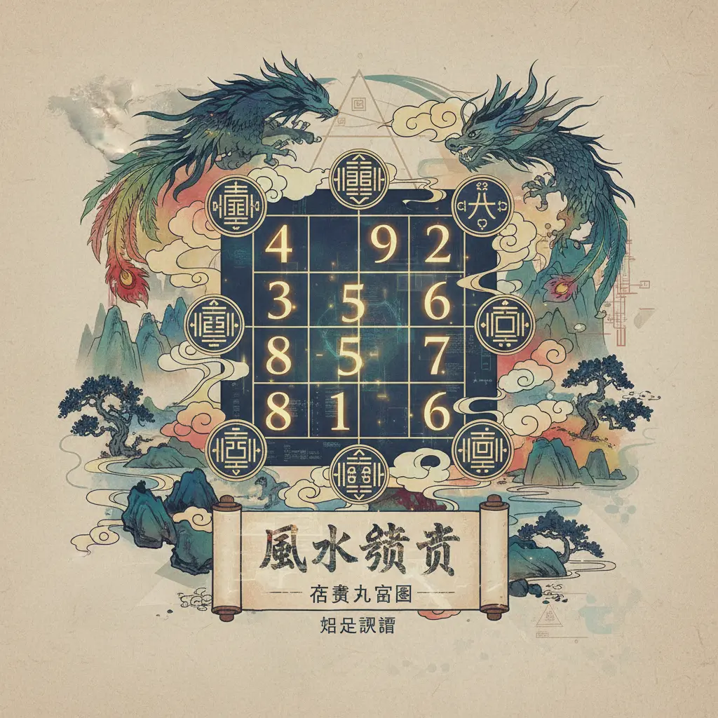風水師資歷 - 洛書