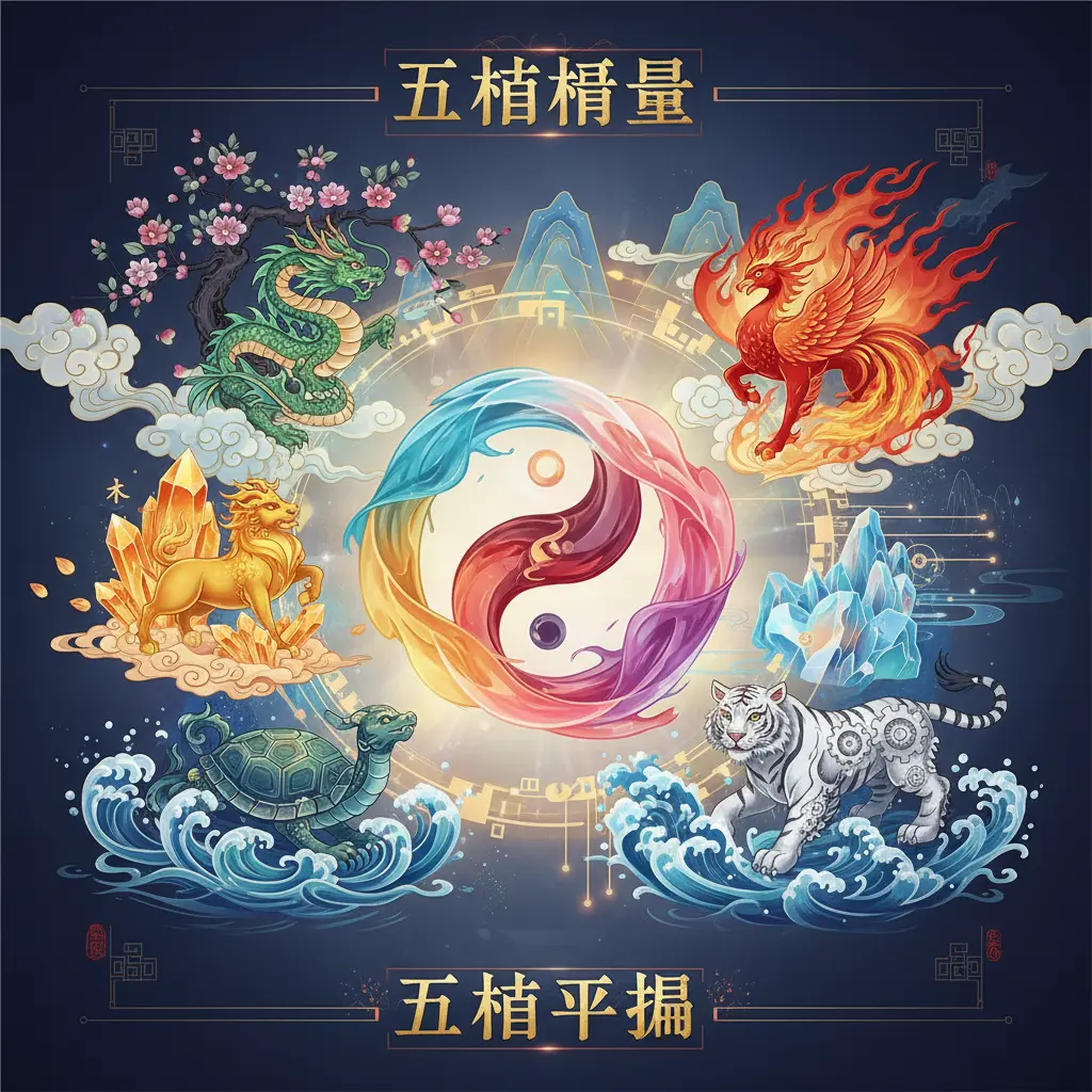 五行平衡 - 五行能量