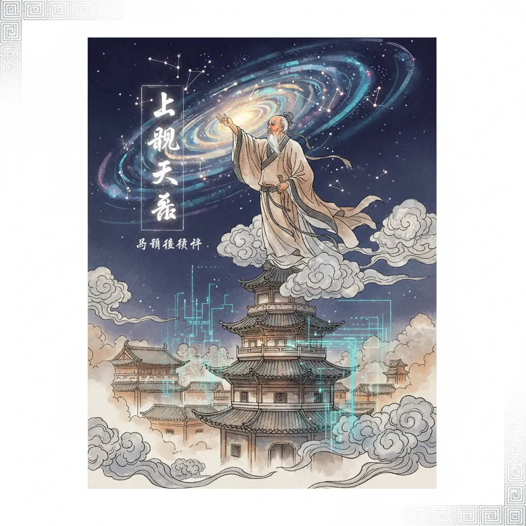 馬君程師傅 - 上觀天星
