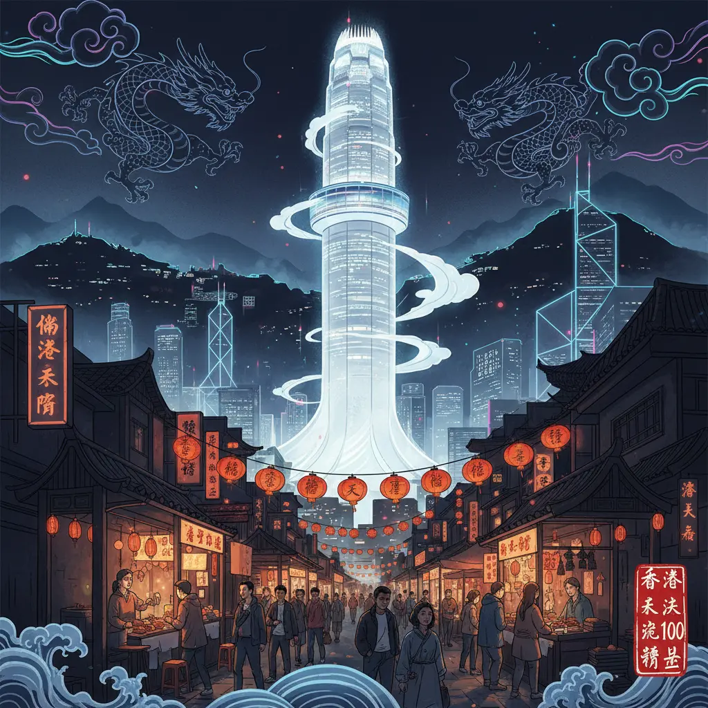 廟街 - 香港天際100觀景臺