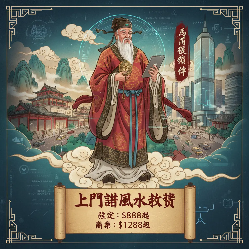 上門睇風水收費 - 馬君程師傅