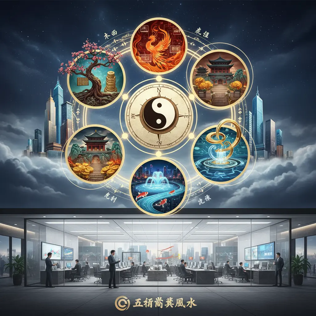 商業風水 - 五行