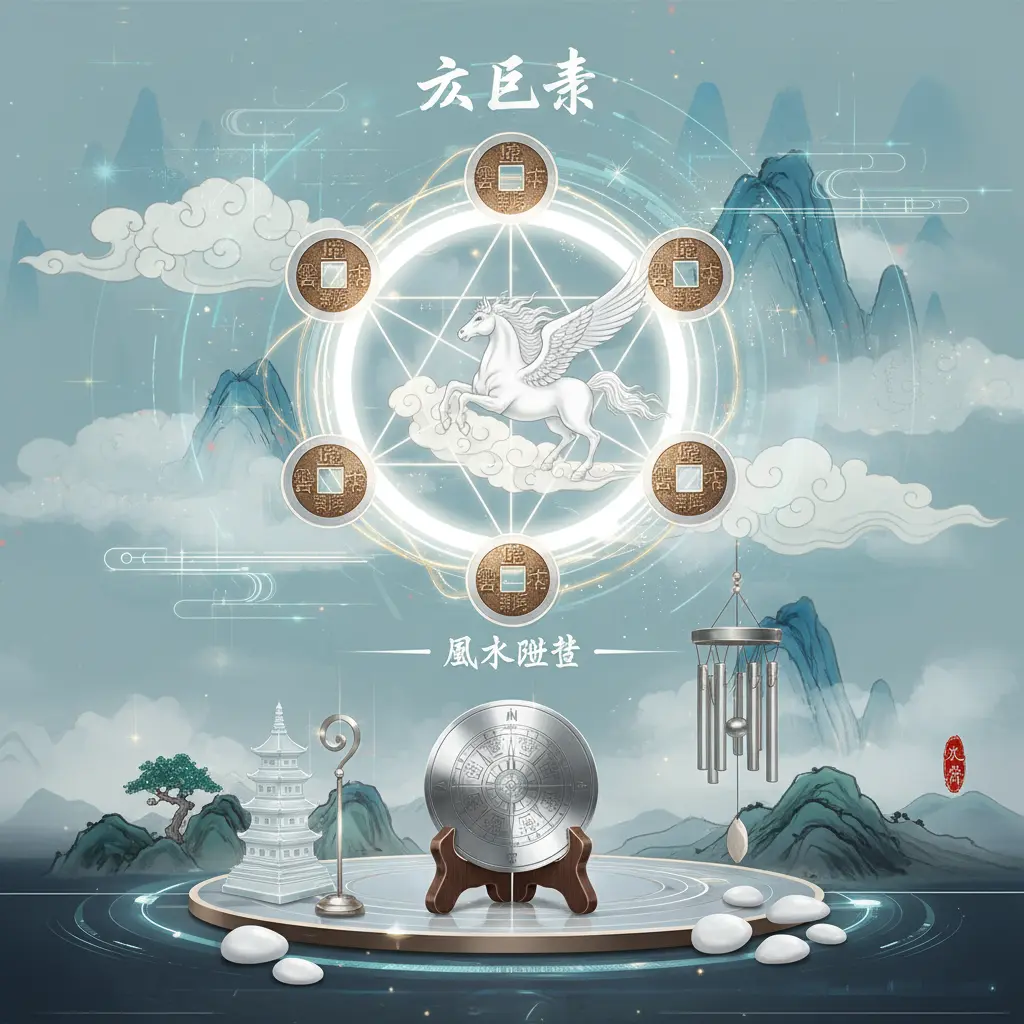風水擺設 - 六白星
