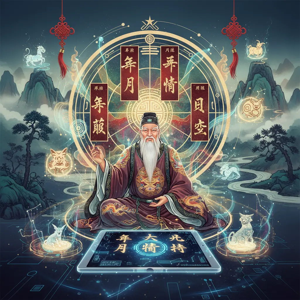 八字 - 八字命盤