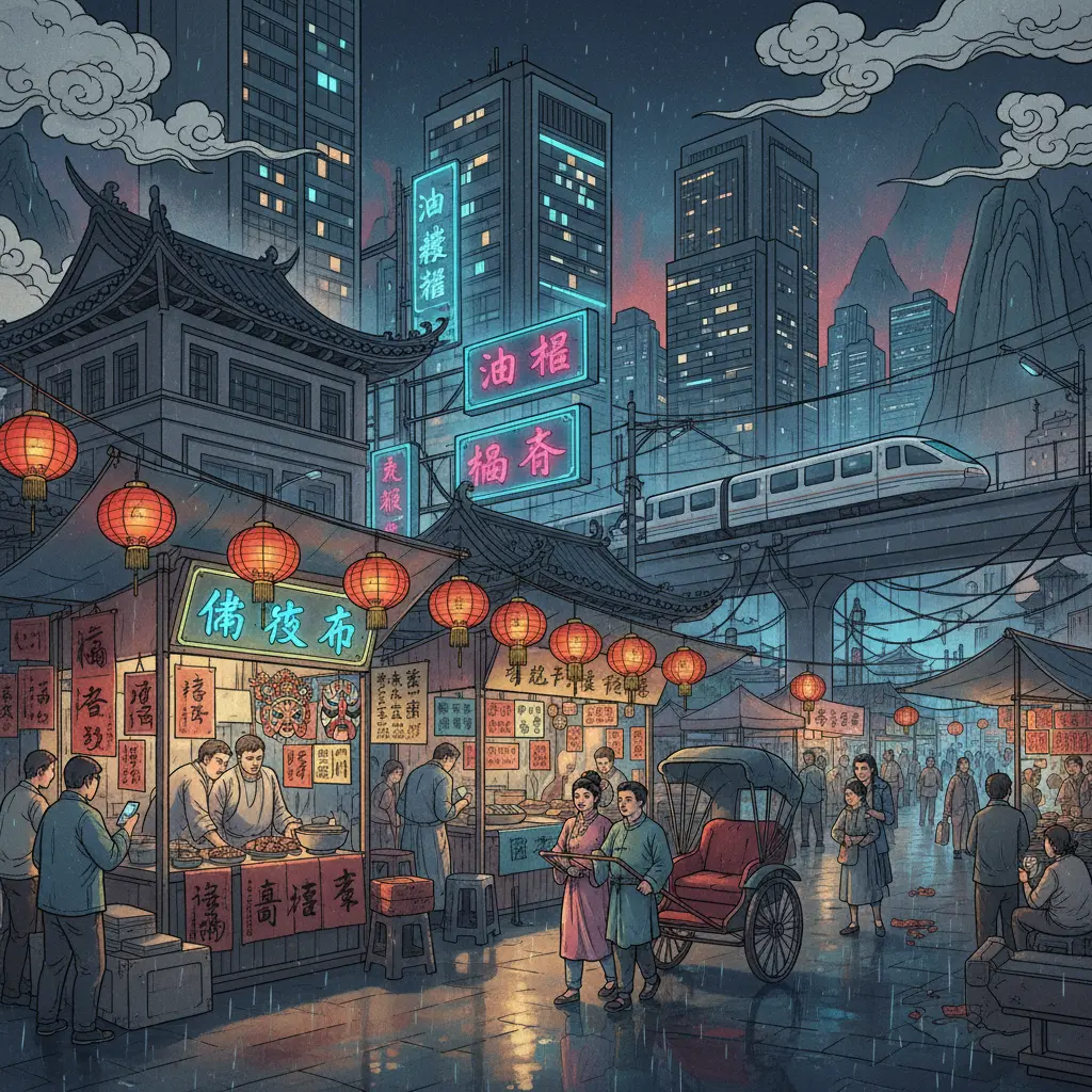 廟街 - 油麻地
