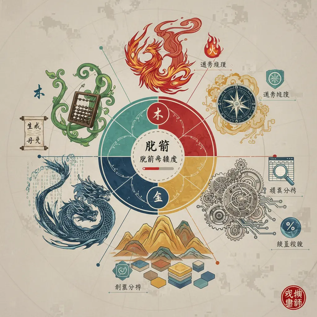 批算詳細度 - 五行