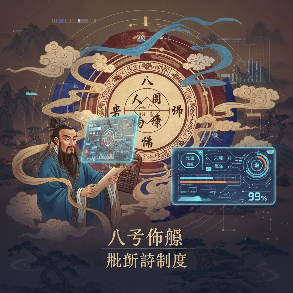 批算詳細度 - 八字命盤