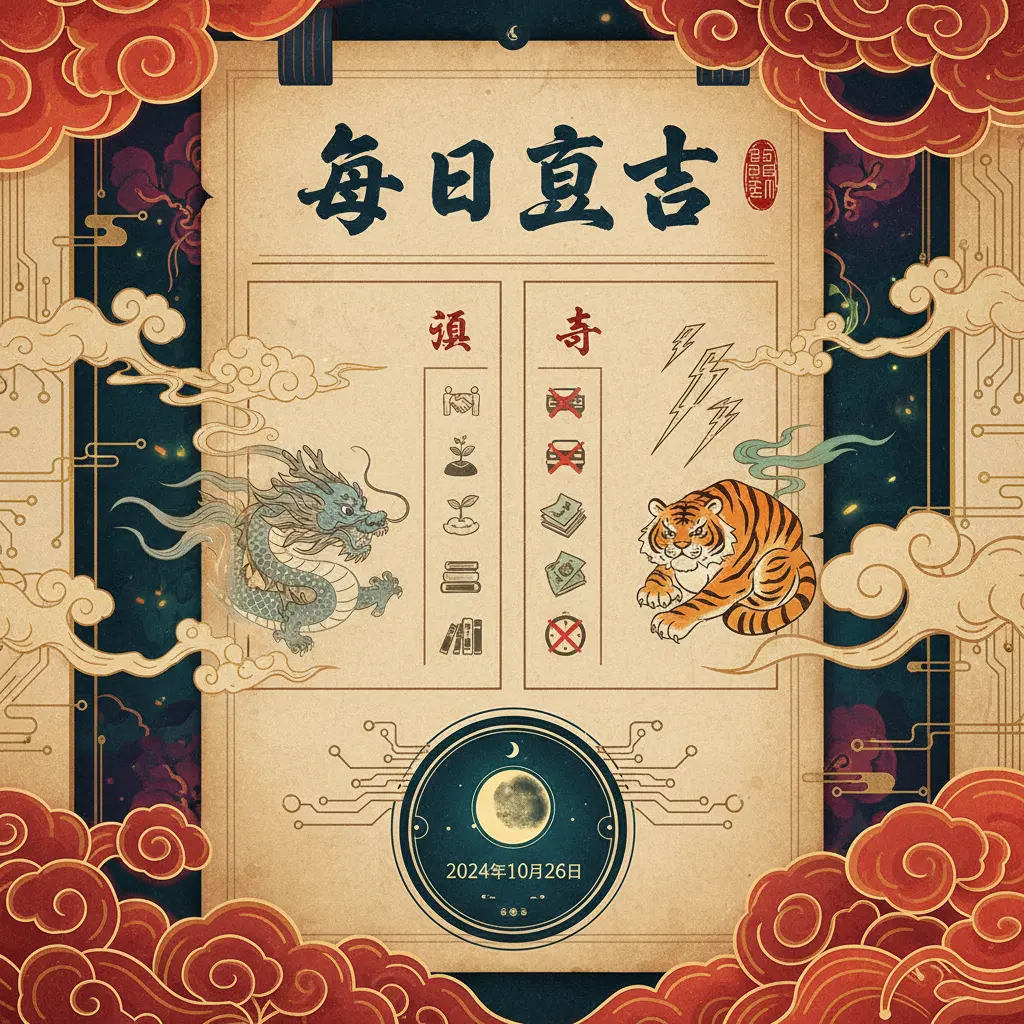 每日宜忌 - 黃曆