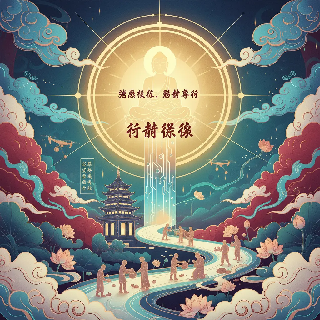行善積德 - 佛偈