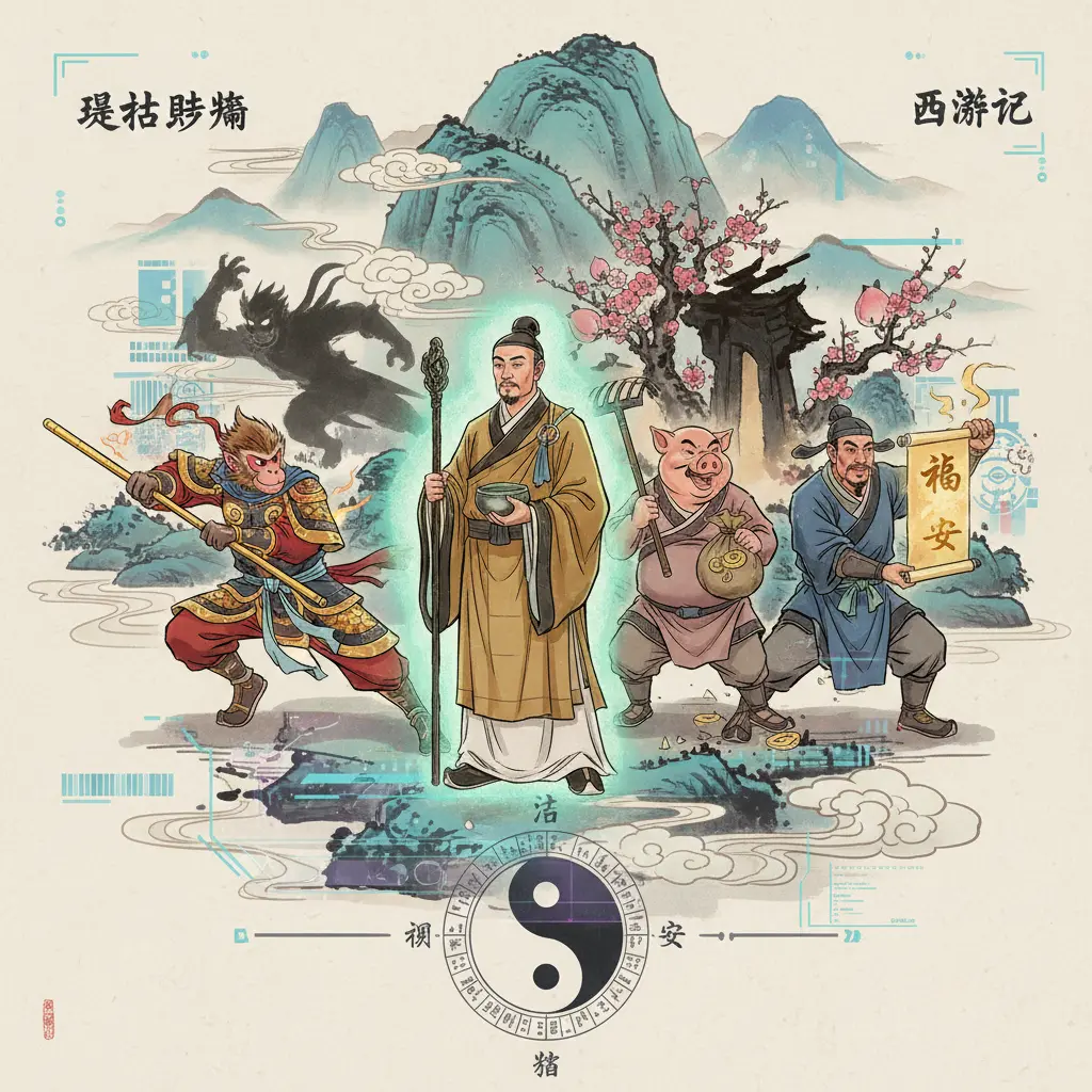 趨吉避兇 - 西遊記