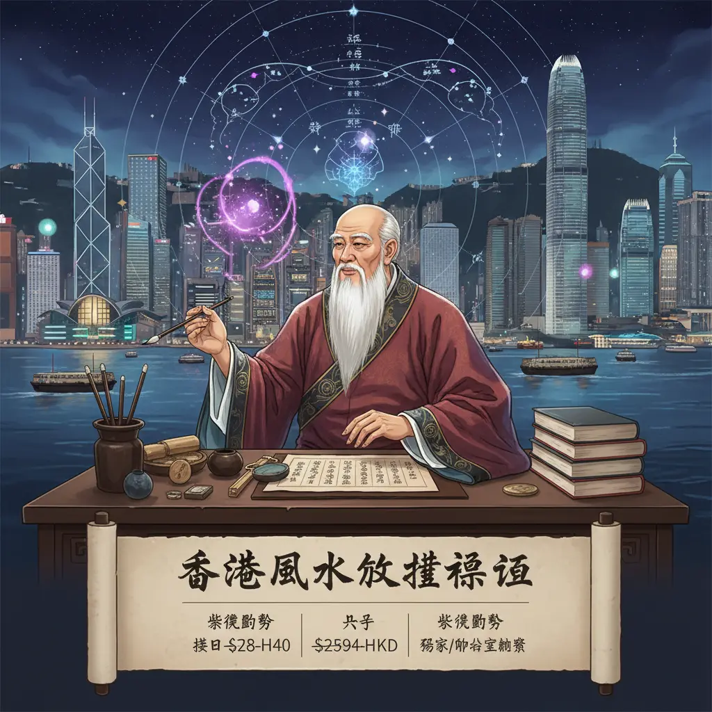 香港風水收費 - 紫微鬥數
