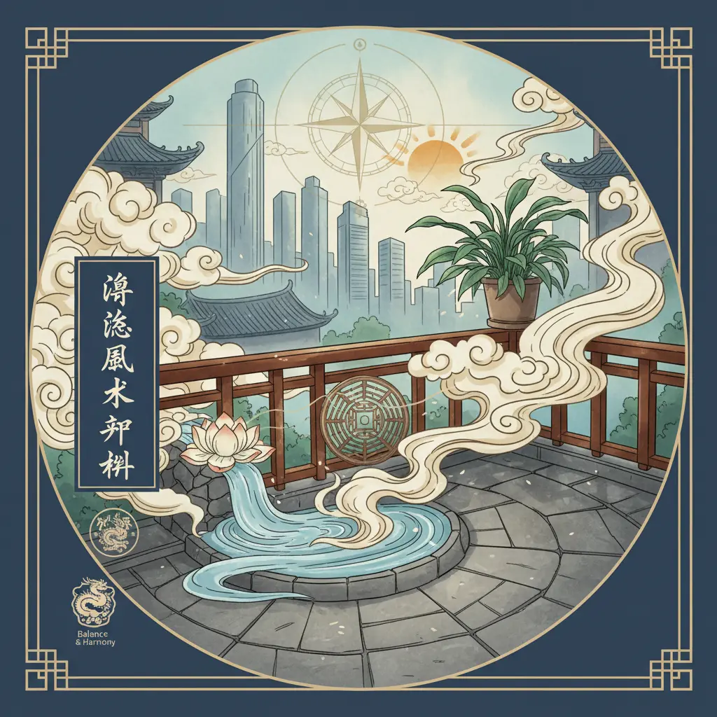 風水規劃 - 陽臺