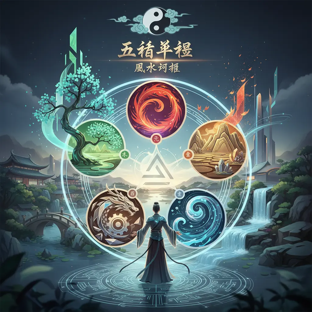 風水調整 - 五行平衡