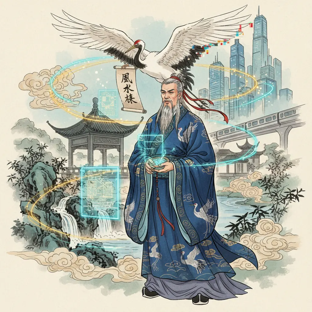 風水大師 - 白鶴鳴