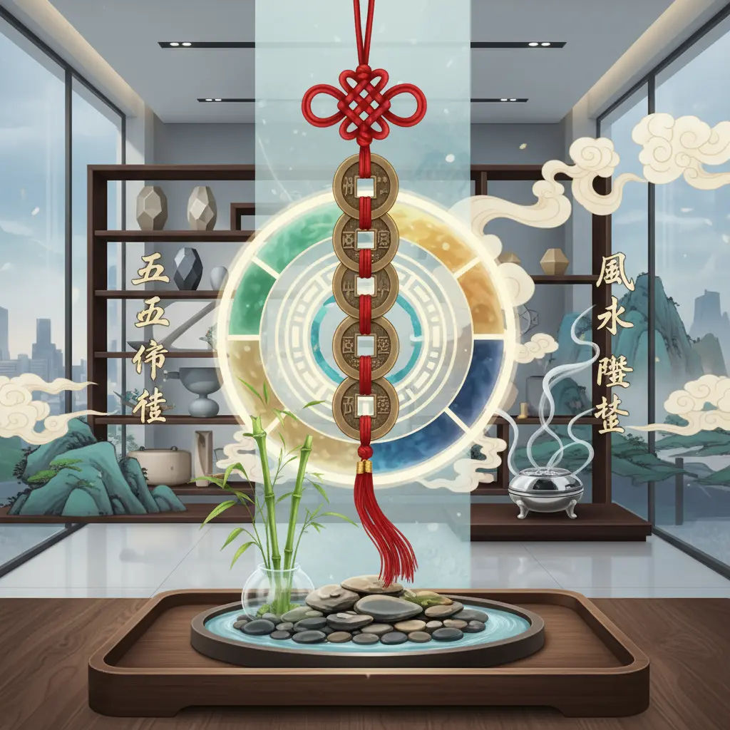 風水擺設 - 五帝錢