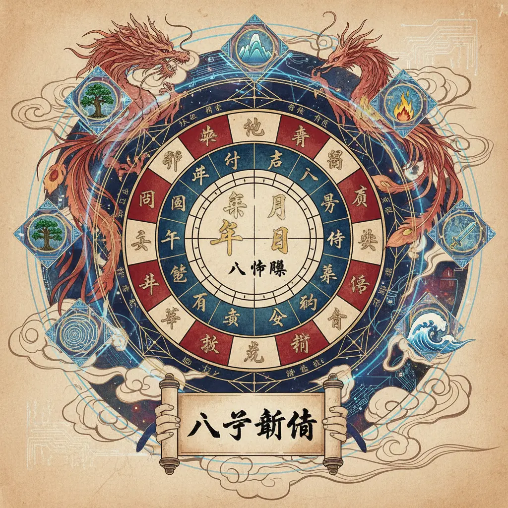 八字算命 - 八字命盤