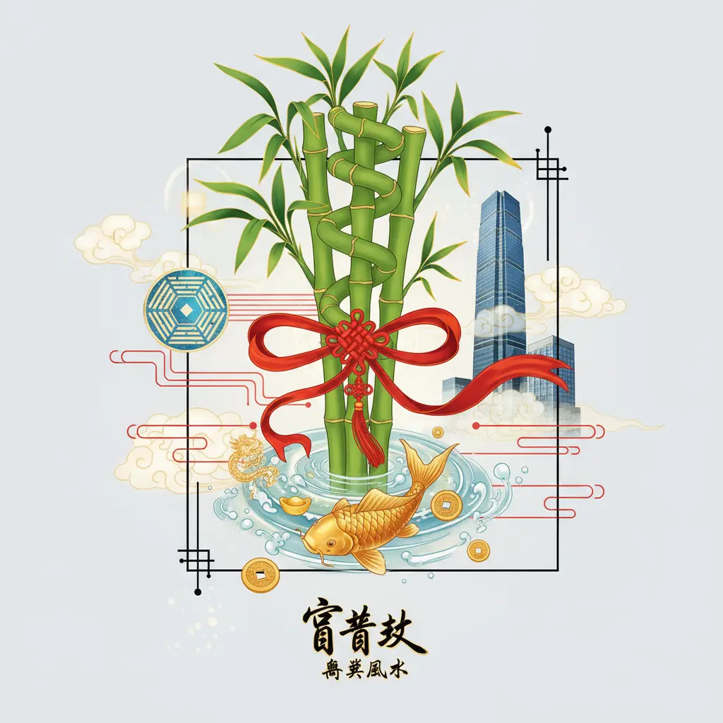 商業風水 - 富貴竹