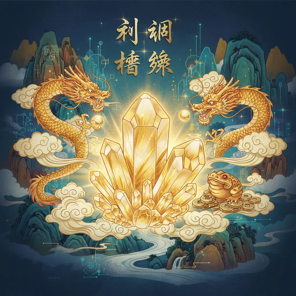 財運增強 - 金髮晶