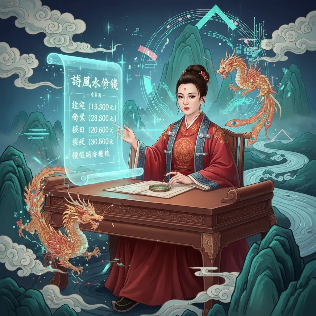 睇風水價錢 - 七仙羽