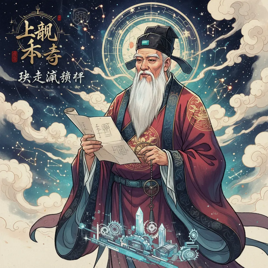 上觀天星師傅 - 朱在淵師傅