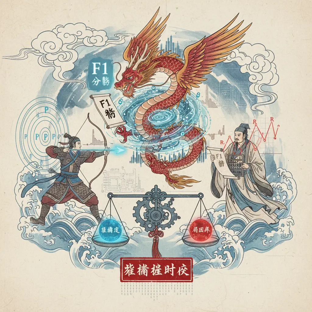 準繩度比較 - F1 分數
